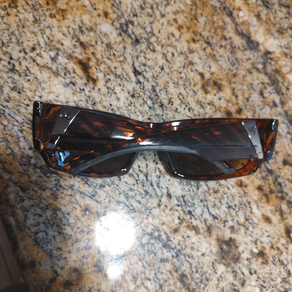 Bison R804-002 Tortoise Shell Wraparound Sunglasses - Picture 12 of 12